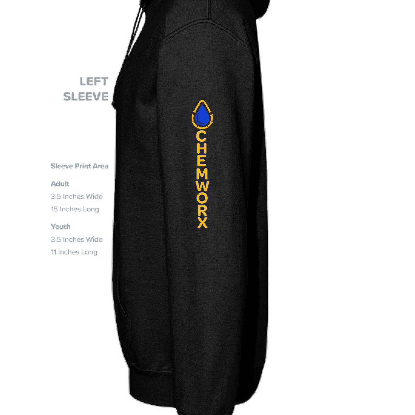 BLACK/ BLACK - SLEEVE_LEFT
