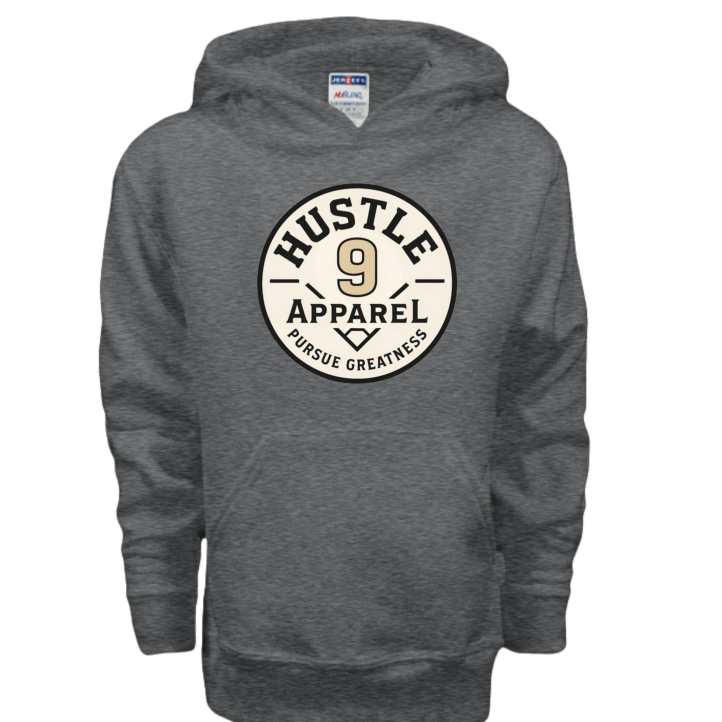 BLACK HEATHER - FRONT