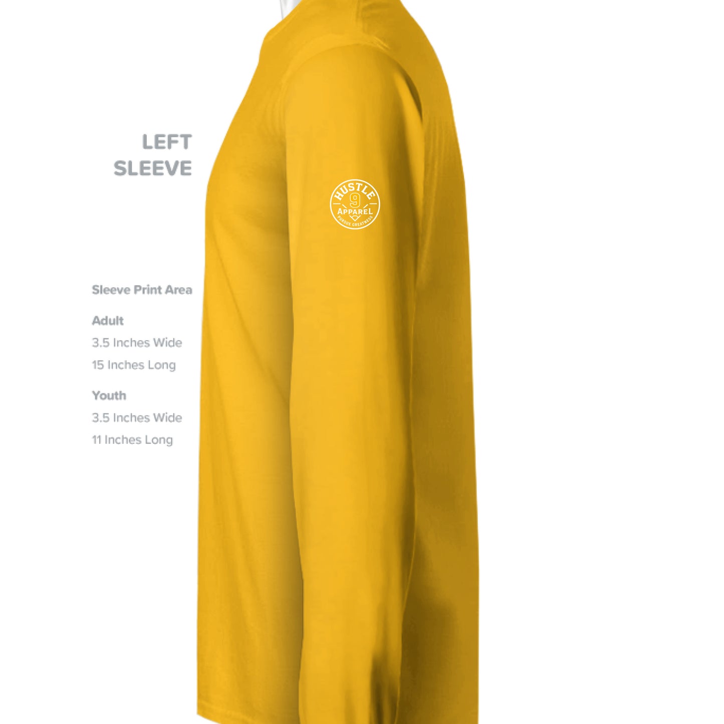 SP ATHLETIC GOLD - SLEEVE_LEFT