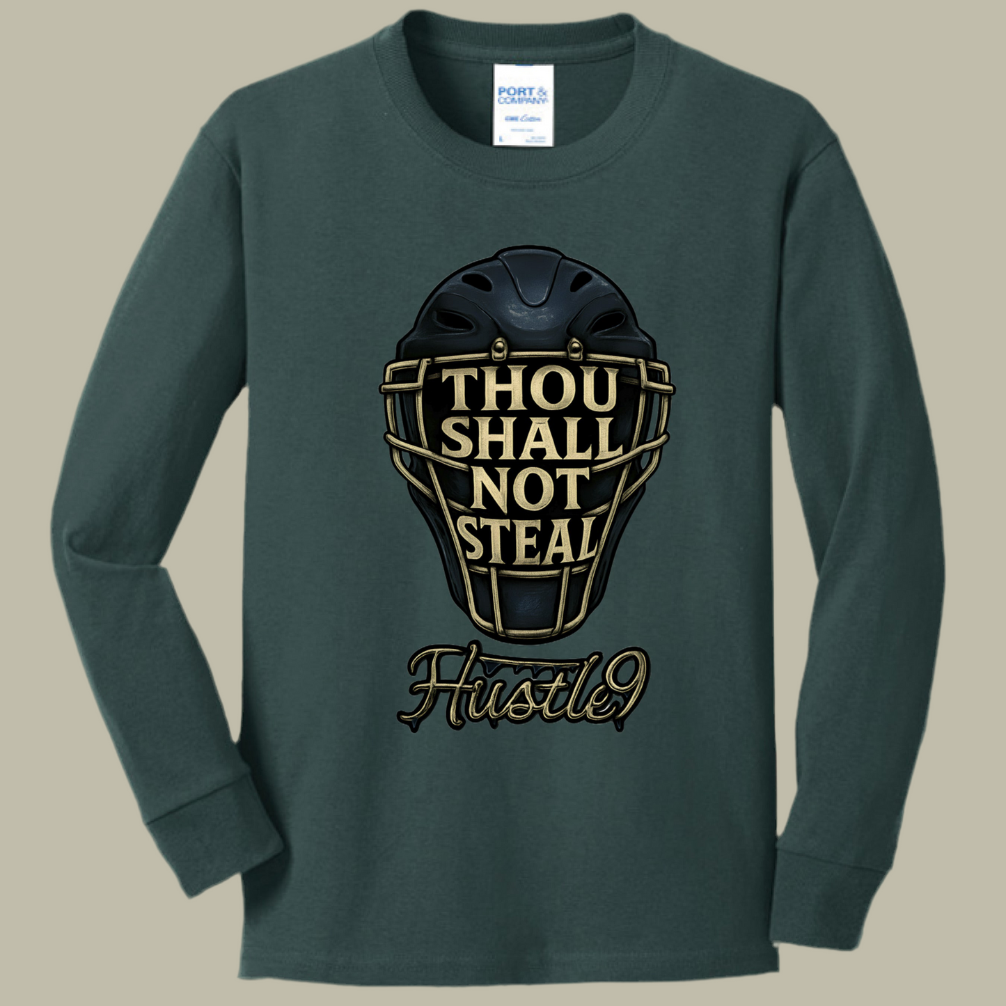 Thou Shall not Steal youth LS shirt