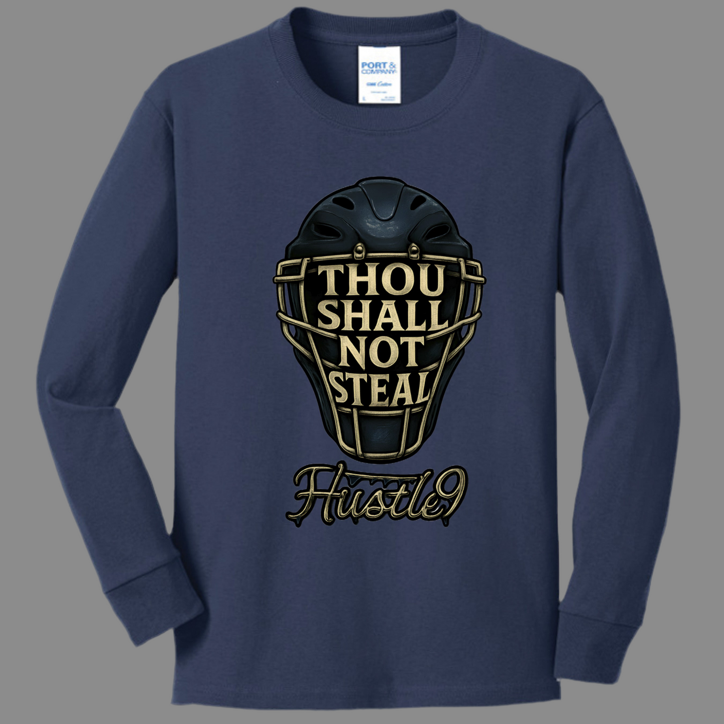 Thou Shall not Steal youth LS shirt
