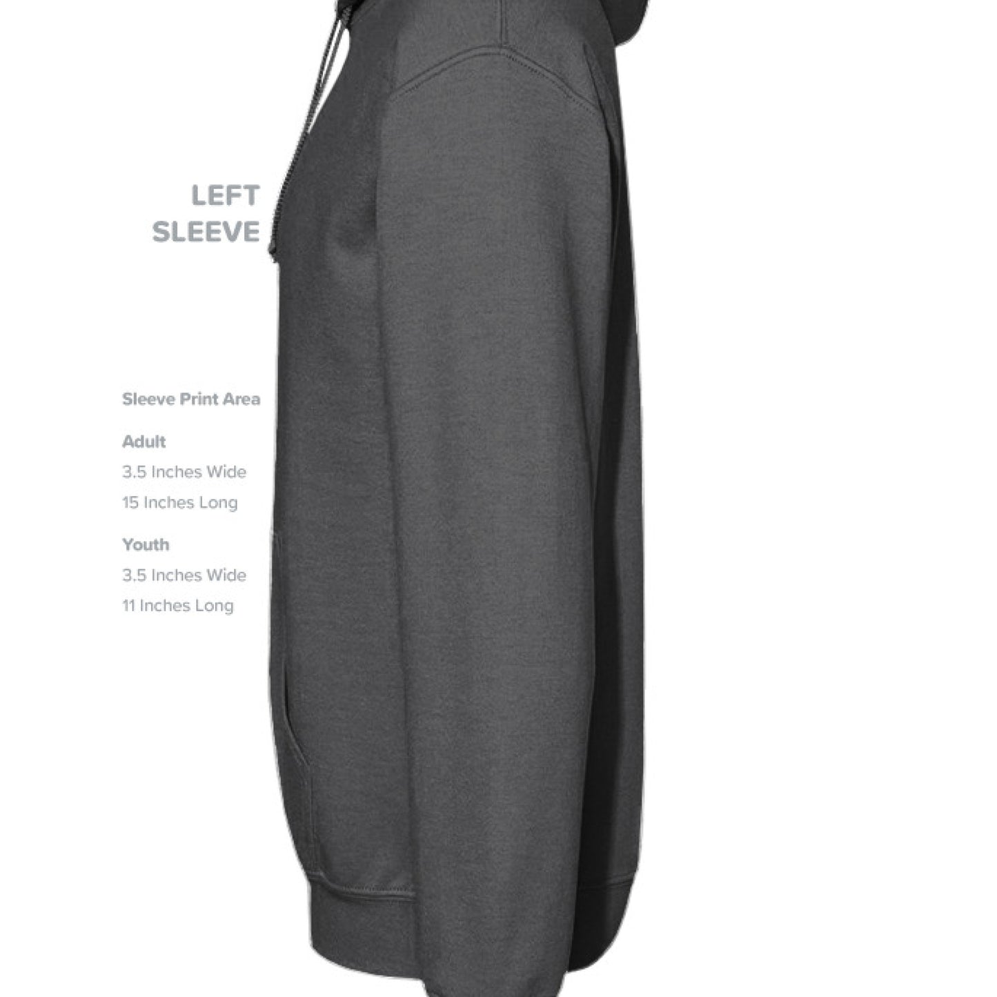 DARK GRY HEATHER - SLEEVE_LEFT