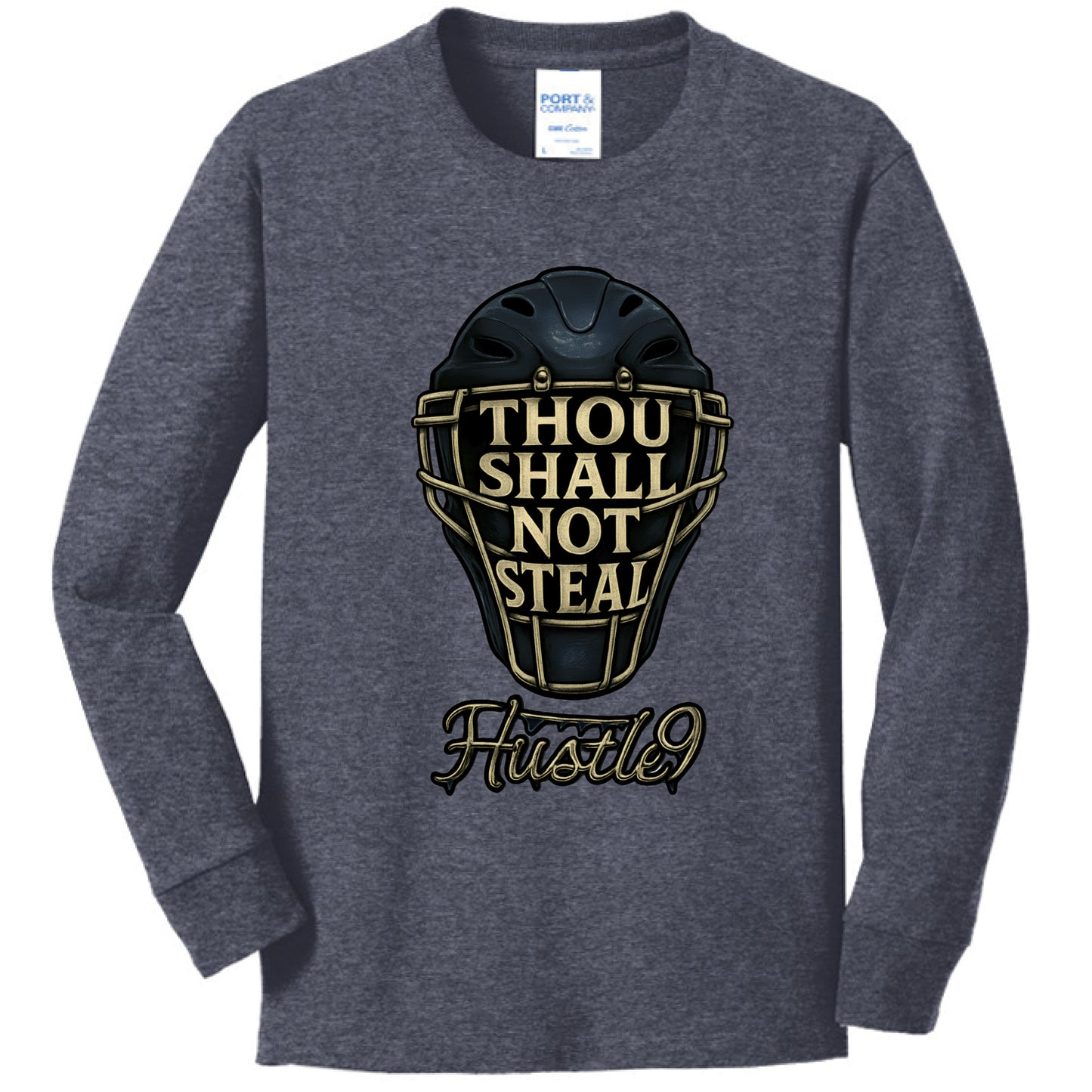 Heather Navy - FRONT