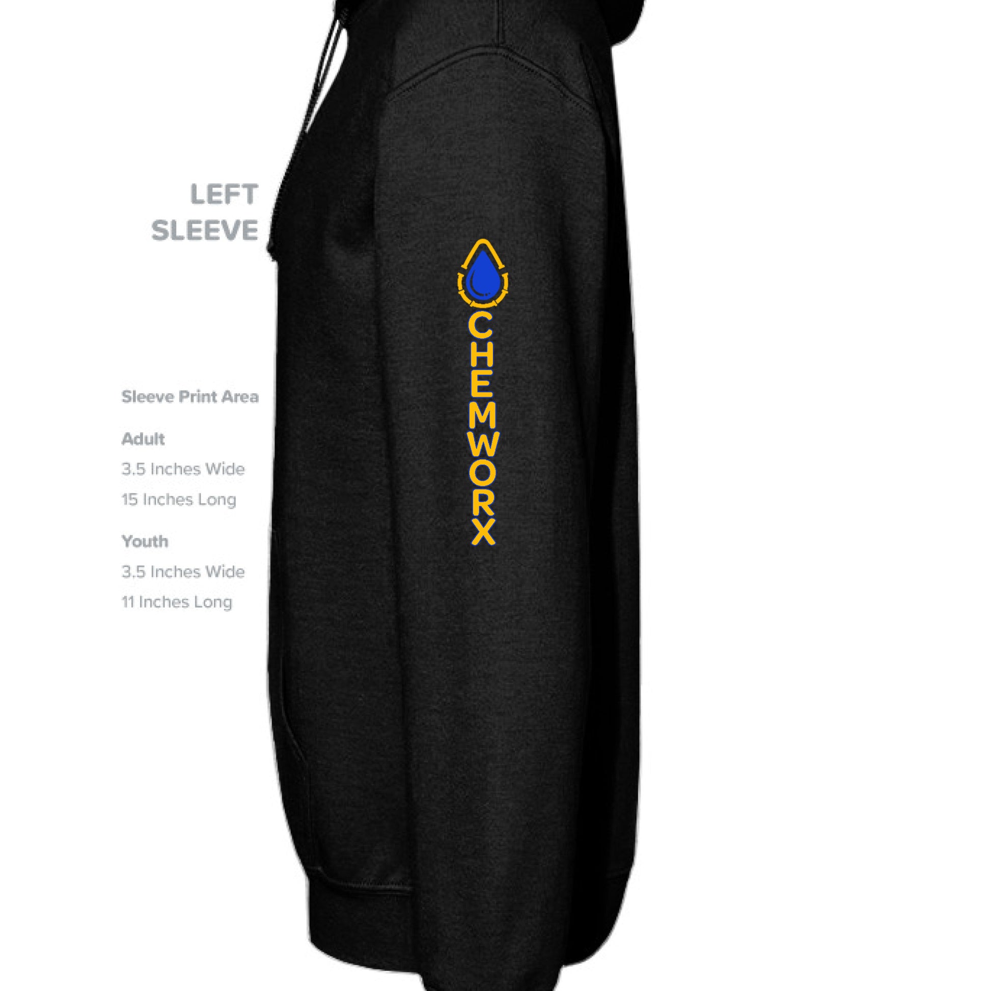 BLACK/ BLACK - SLEEVE_LEFT