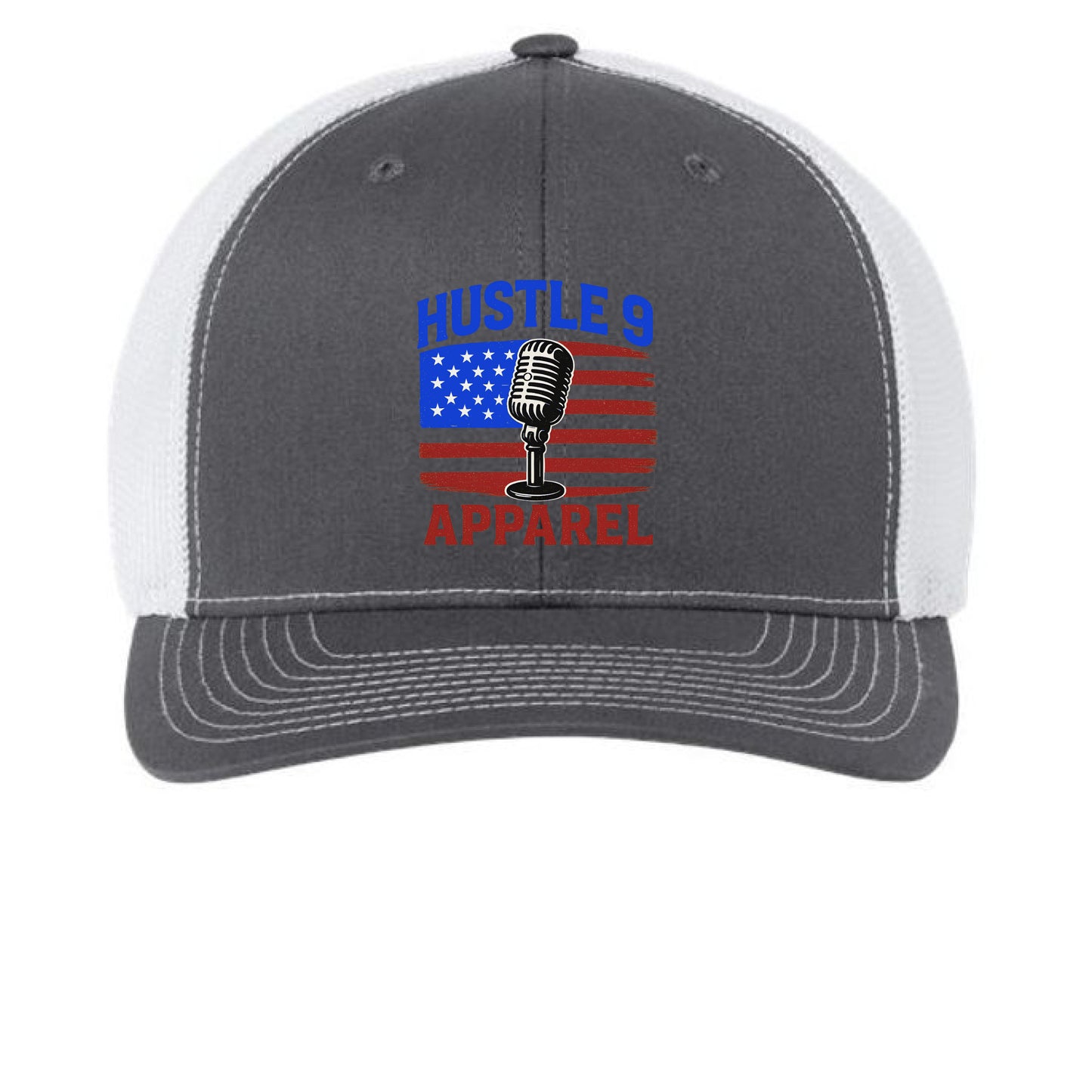 Charcoal/ White - FRONT