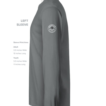 Dark Grey Hthr - SLEEVE_LEFT