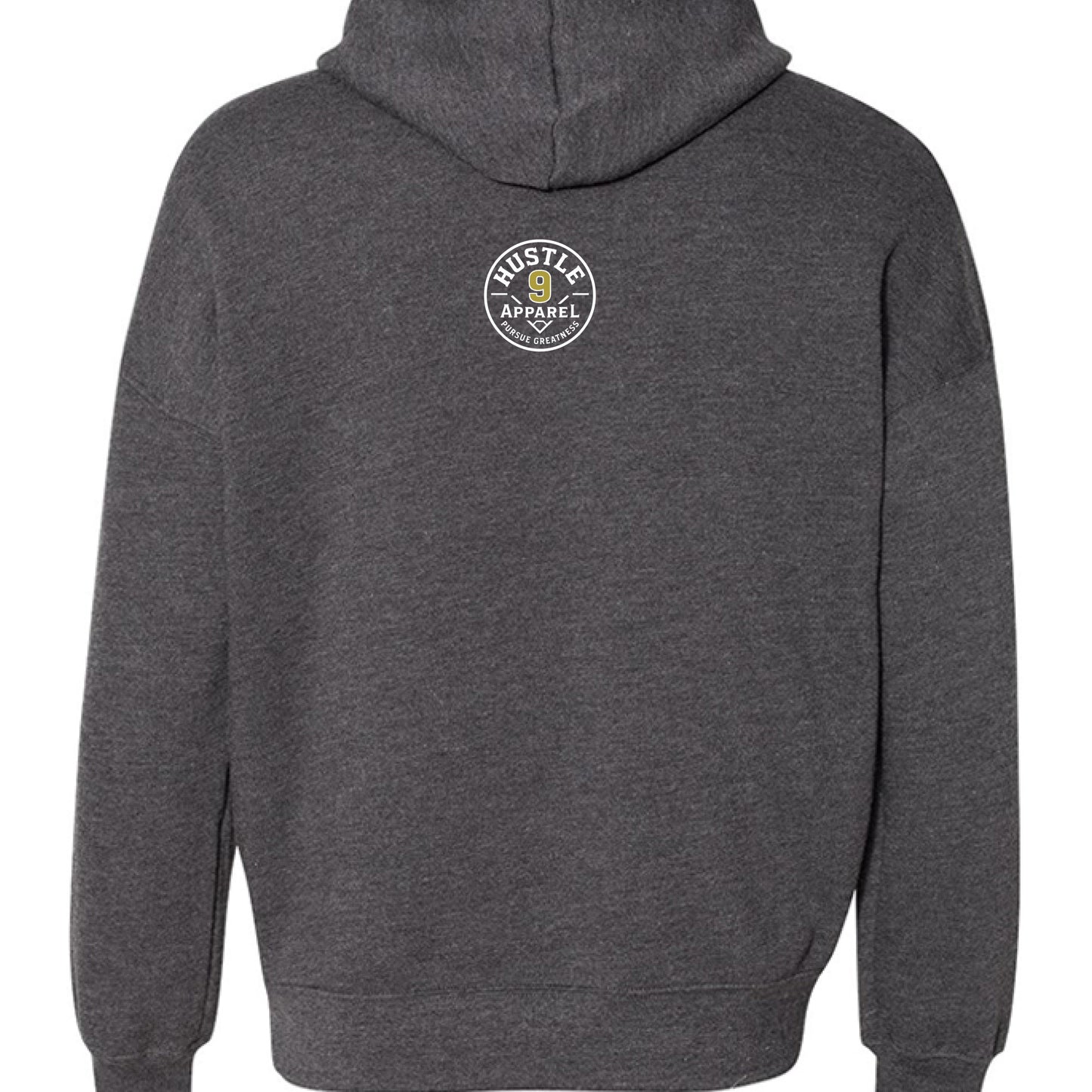 DARK GRY HEATHER - BACK