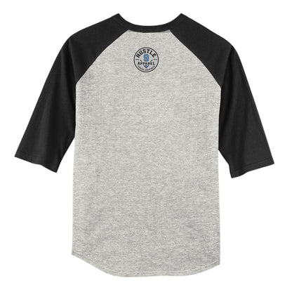 HEATHER GREY / BLACK - BACK