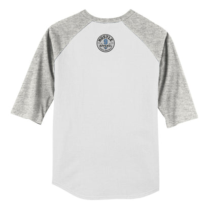 WHITE / HEATHER GREY - BACK