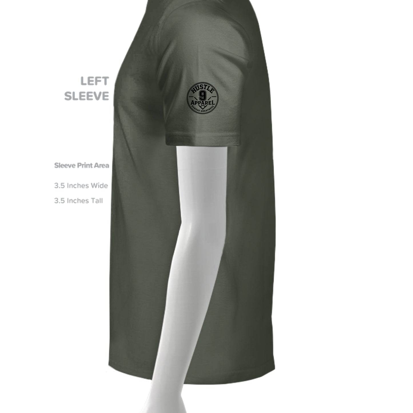 Military Green - G640B - SLEEVE_LEFT
